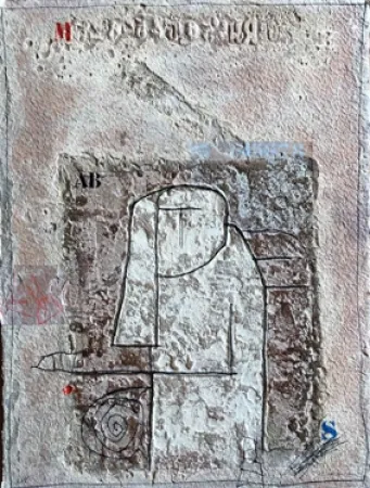 Gravura Coignard - Personnage S Bleu 