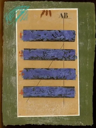 Gravura Coignard - Quatre Horizontales