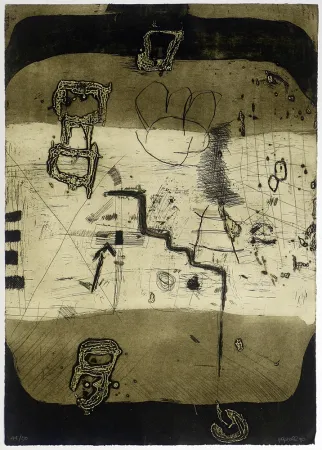 Gravura Coll - Molí de'n China