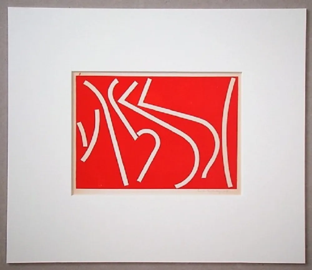 Serigrafia Colla - Arte non-figurativa 1953