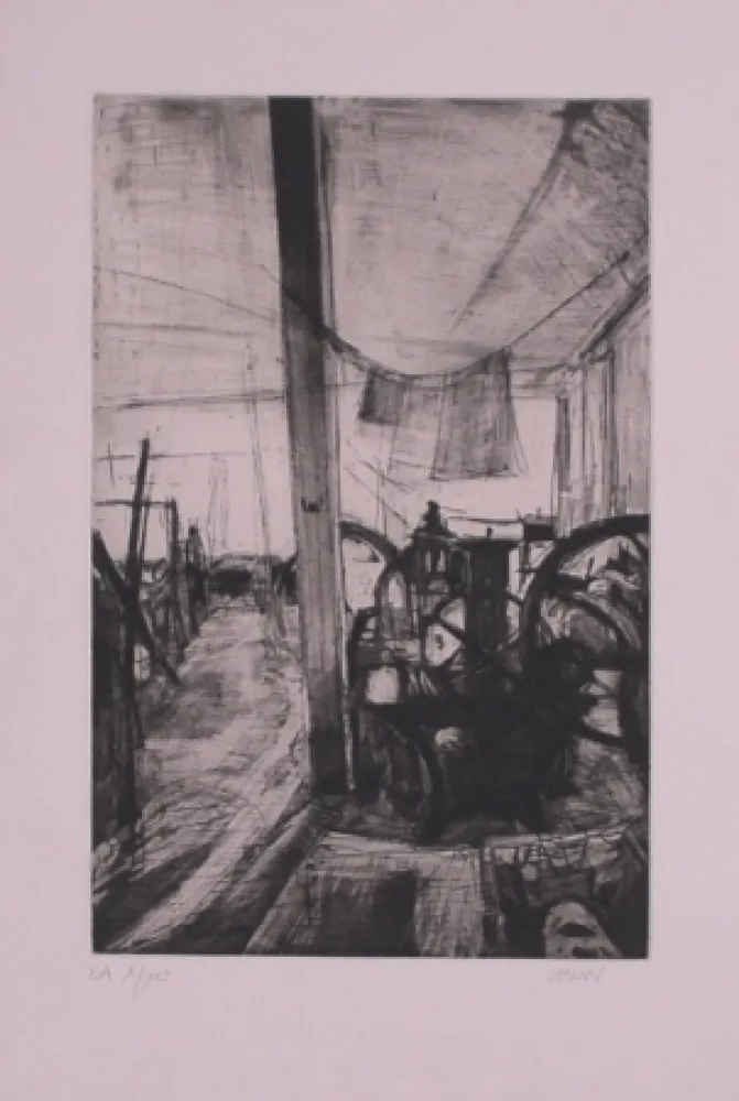 Gravura Collin - Les presses