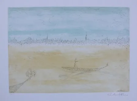 Água-Forte Colombotto Rosso - Senza titolo