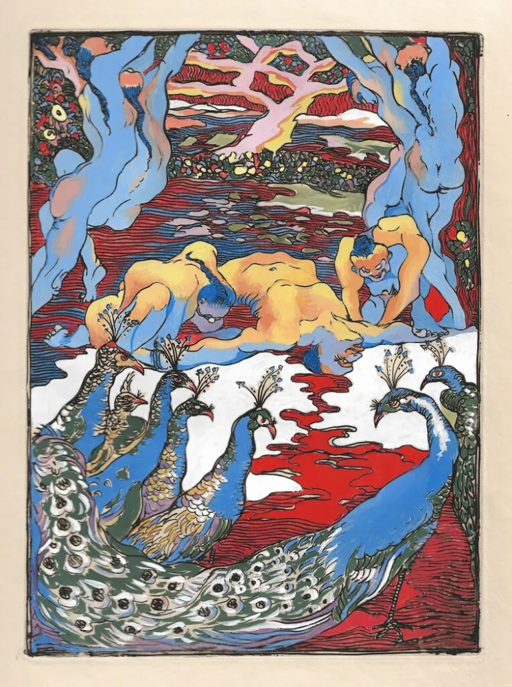 Sem Técnica Colucci - Le jardin des supplices (PROOF SET ON JAPANESE PAPER)