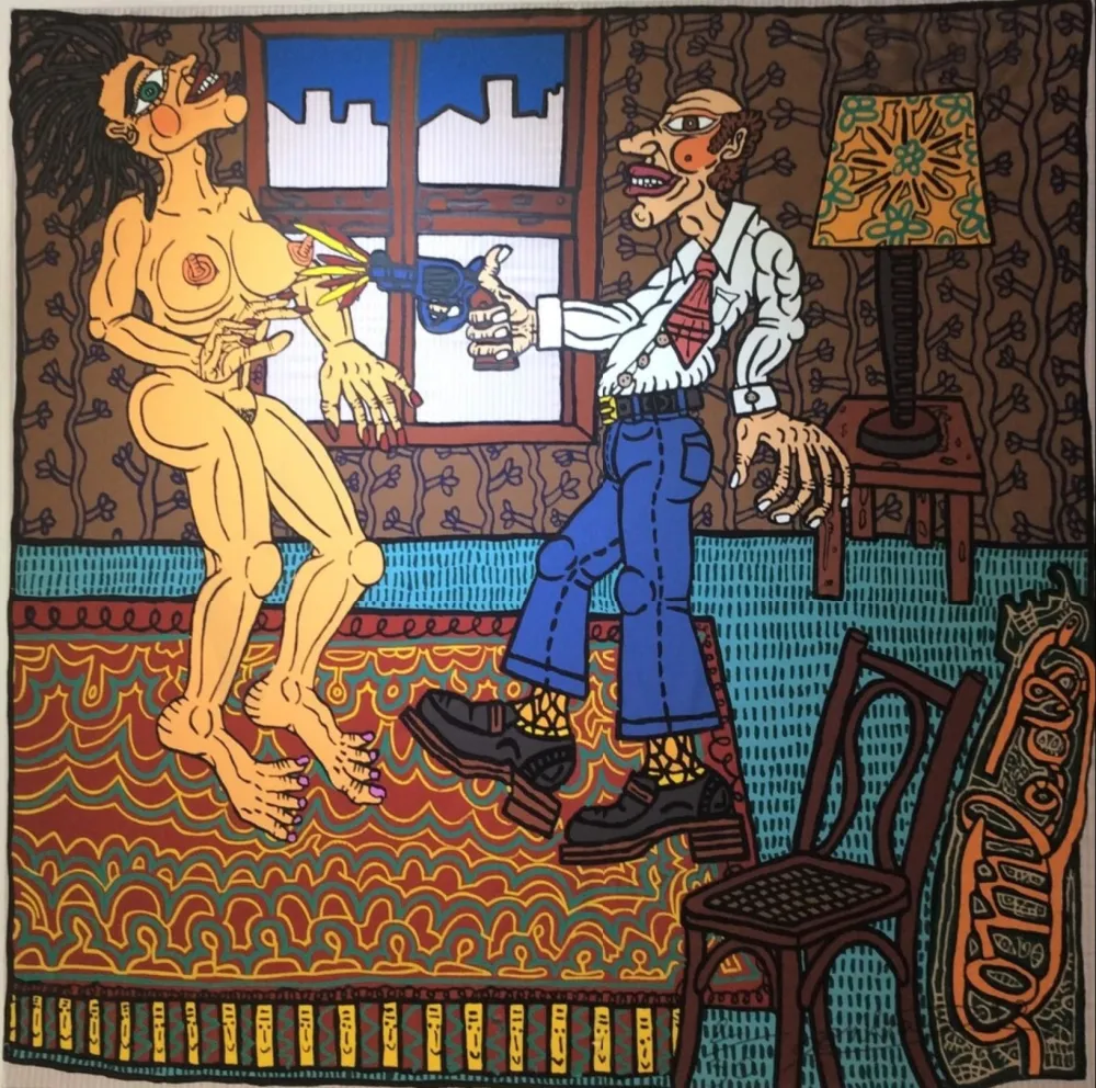 Serigrafia Combas - L’adultère