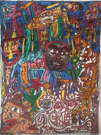 Litografia Combas - L'homme animal