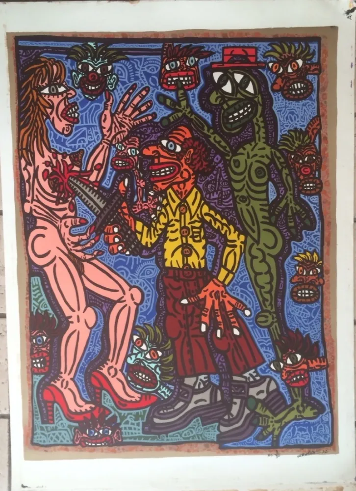 Litografia Combas - Sans titre