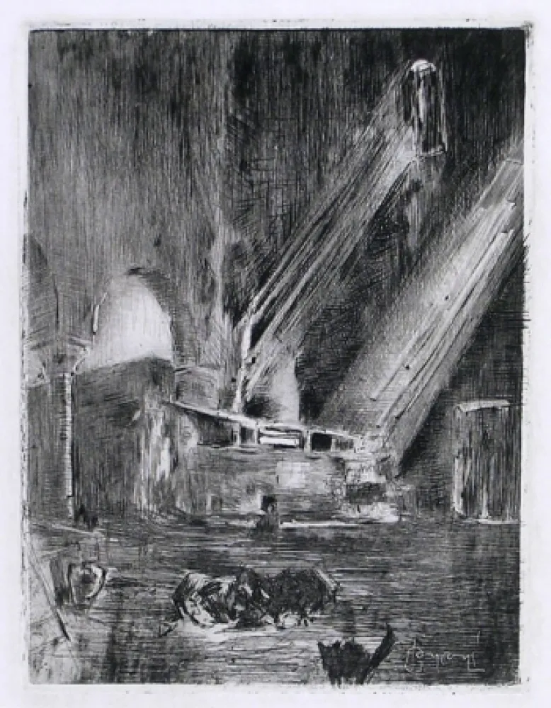 Gravura Conconi - LE STREGHE (The witches) 