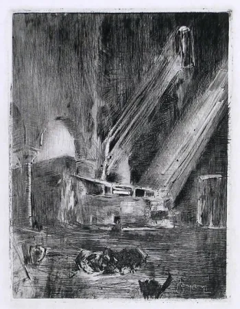 Gravura Conconi - LE STREGHE (The witches) 