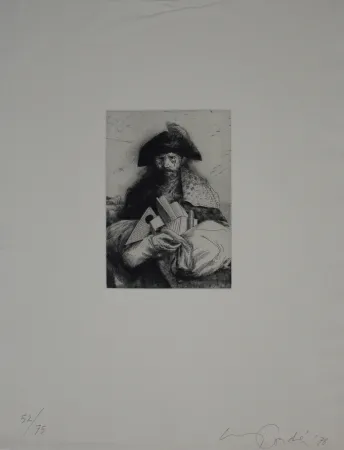 Gravura Condé - Caminante