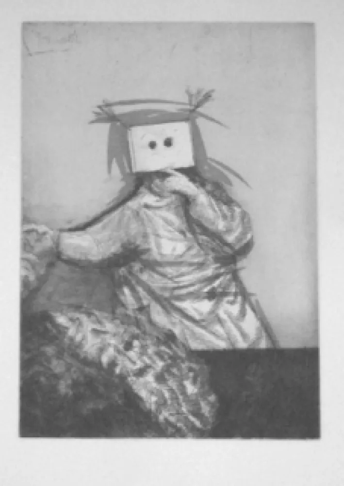 Água-Forte E Água-Tinta Condé -  Sans titre 3 