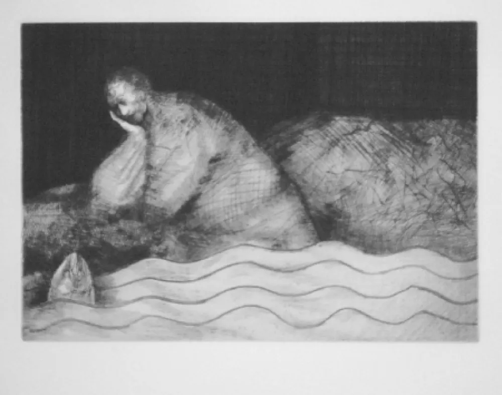 Água-Forte E Água-Tinta Condé - Sans titre 4 