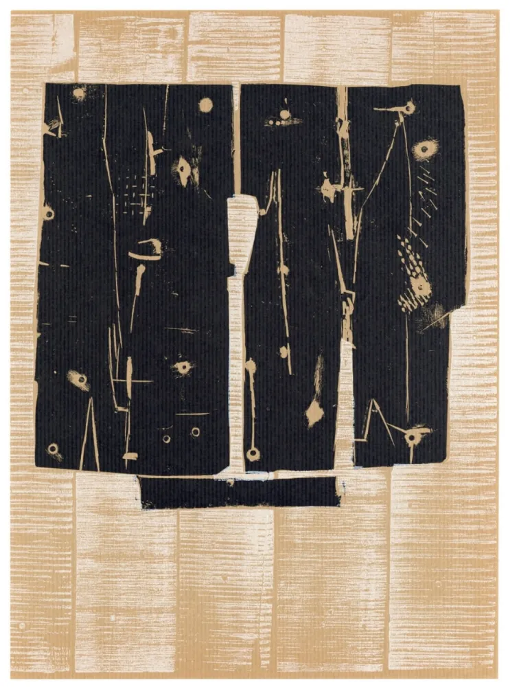 Xilogravura Consagra - Composition