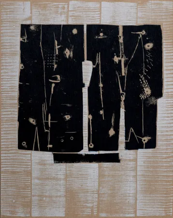 Xilogravura Consagra - Composition, 1959