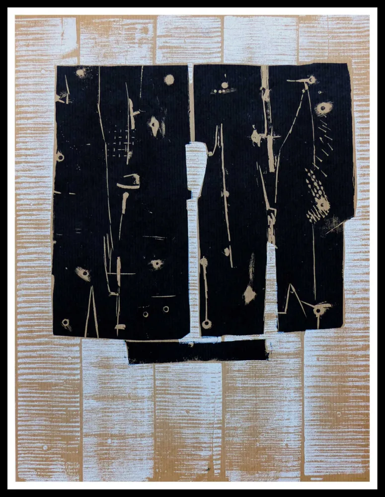 Xilogravura Consagra - GRAVURE SUR BOIS 