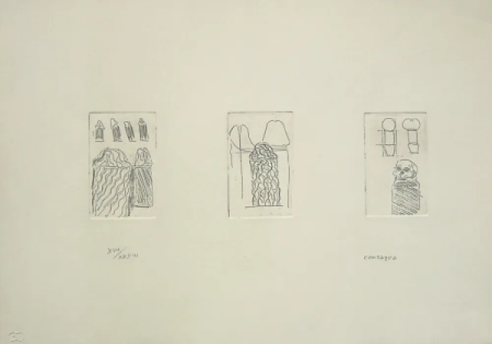 Gravura Consagra - Senza titolo