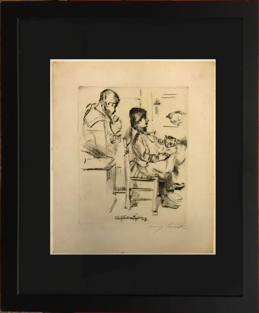 Água-Forte Corinth - Bei der Toilette