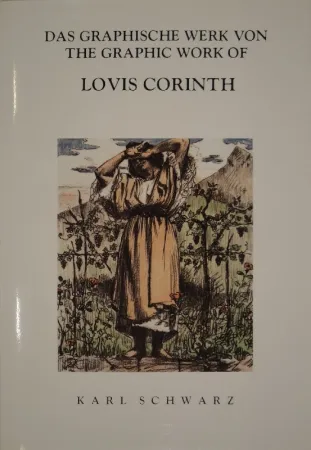 Livro Ilustrado Corinth - Das graphische Werk von / The Graphik Work of Lovis Corinth.
