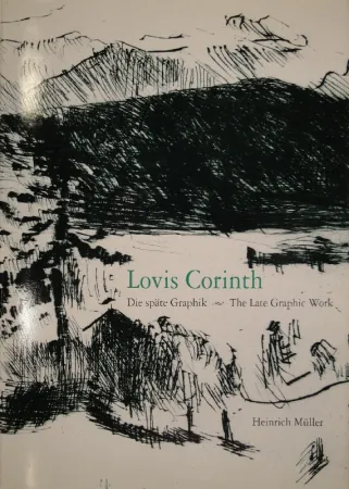 Livro Ilustrado Corinth - Die späte Graphik von Lovis Corinth / The Late Graphic Work, 1913-1925. 
