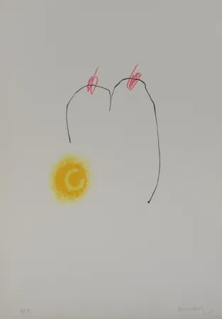 Litografia Cormenzana - Pas de dansa 2