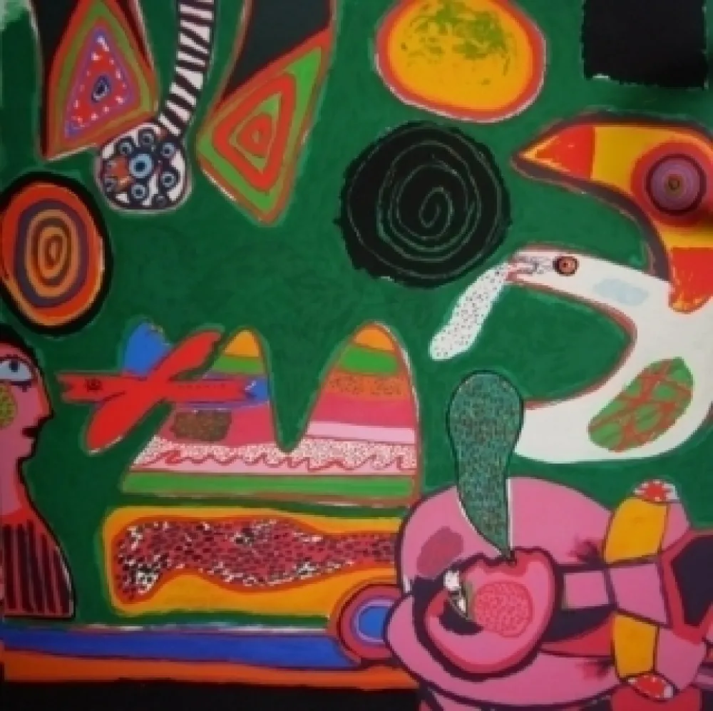 Litografia Corneille - Bain de Soleil