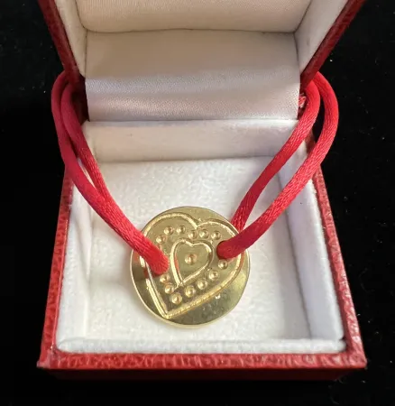 Múltiplo Corneille - Bracelet Coeur en Vermeil - Edition numérotée à 50 ex. Bijou d'artiste