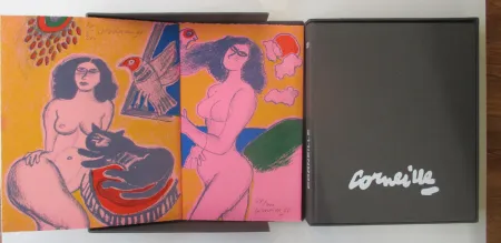 Litografia Corneille - Corneille ou la sensualité du sensible. L'edition originale with 2 signed lithographs