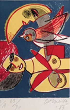 Litografia Corneille - Enchantement des jours 3