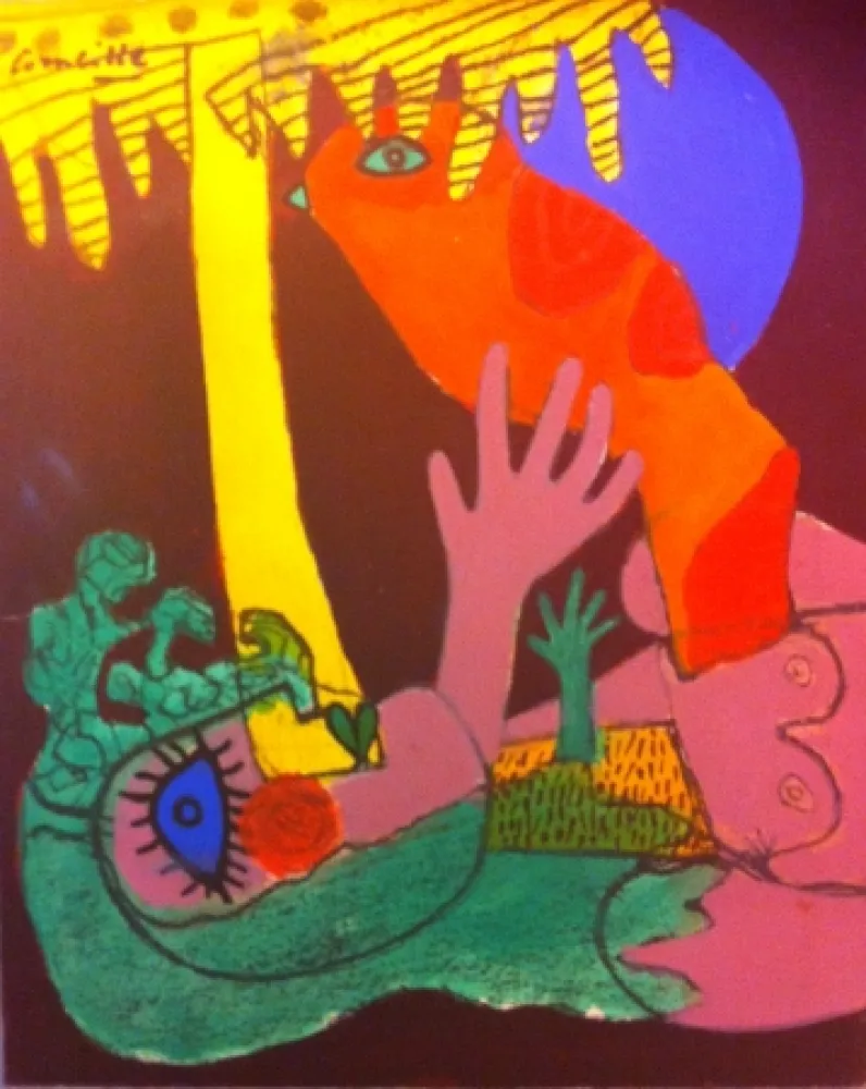 Sem Técnica Corneille - Gouache on paper