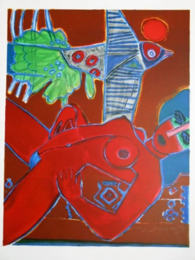 Serigrafia Corneille - Image d'un été