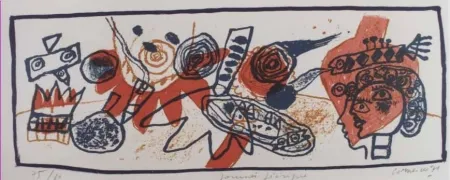 Litografia Corneille - Journee feerique