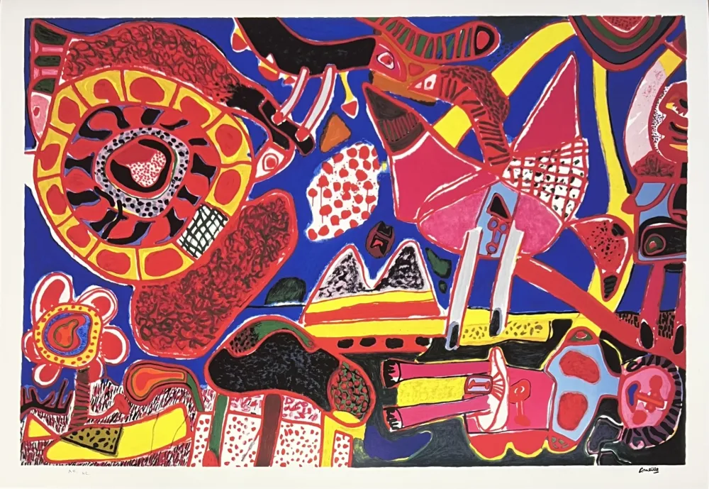 Gravura Digital Corneille - Le Jardin des délices 1991