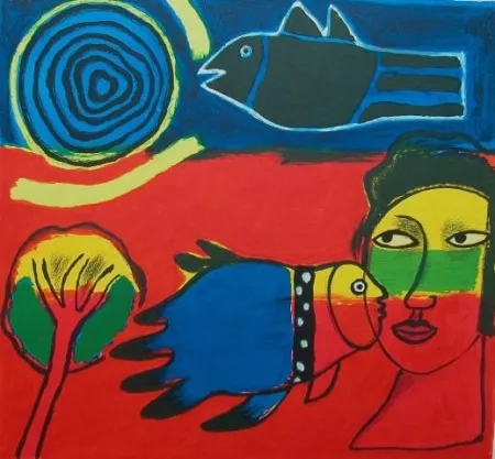 Litografia Corneille - Les Premices du Printemps