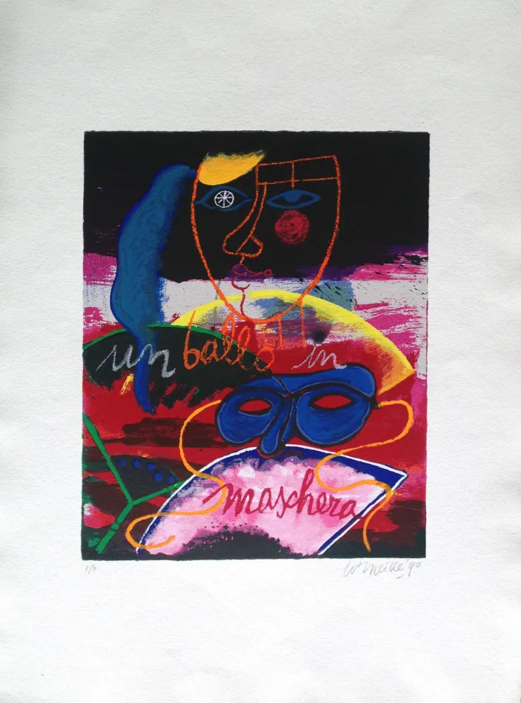 Litografia Corneille - Maechera 