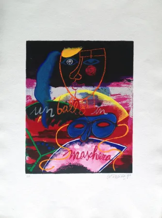 Litografia Corneille - Maechera 