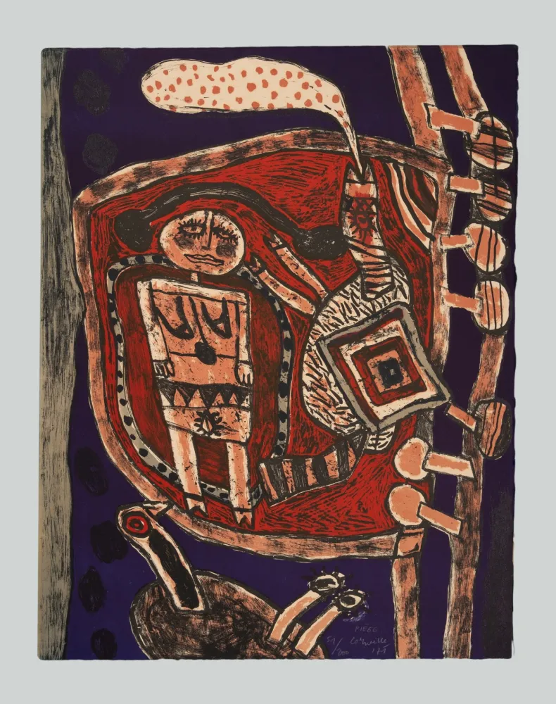 Serigrafia Corneille - Piège