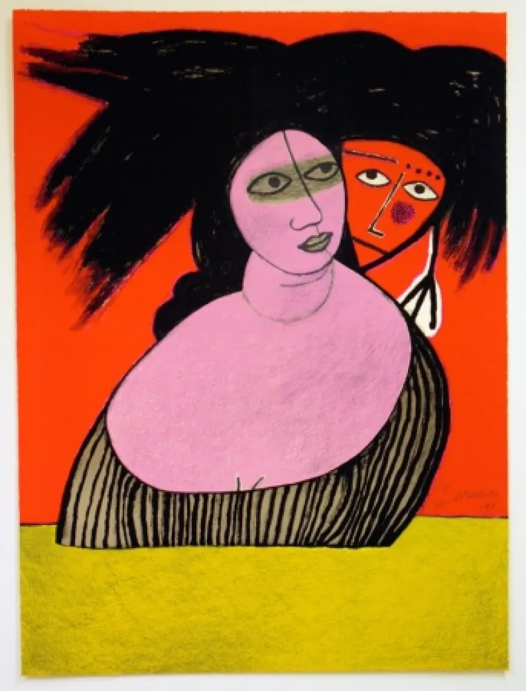 Litografia Corneille - Raven no. 2