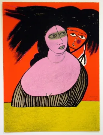 Litografia Corneille - Raven no. 2