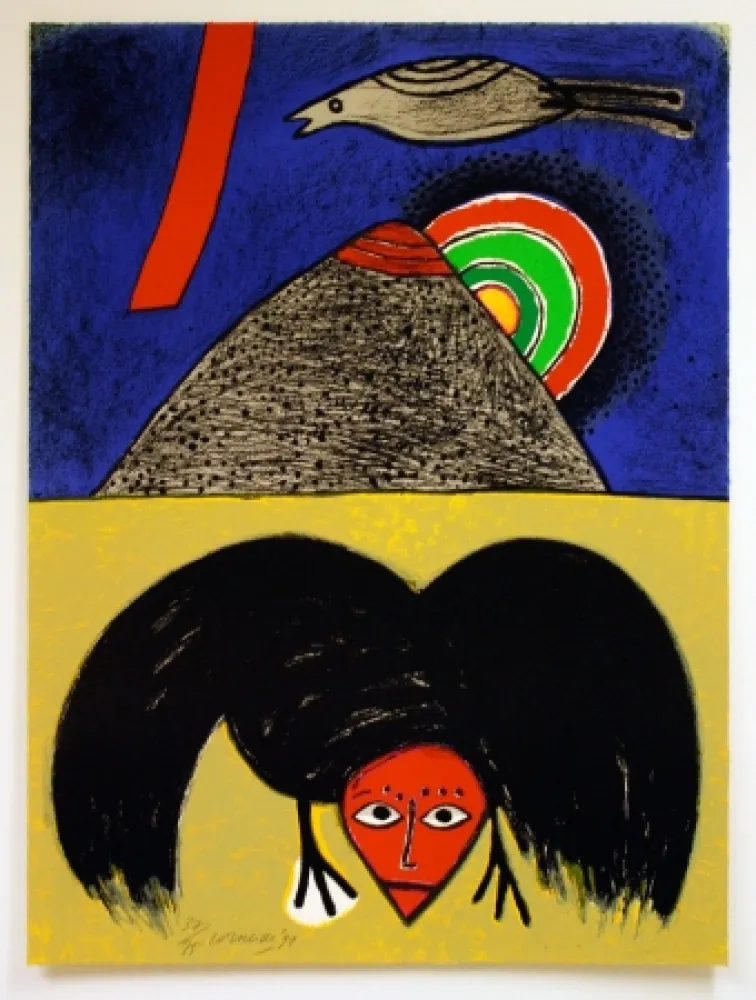 Litografia Corneille - Raven no. 4