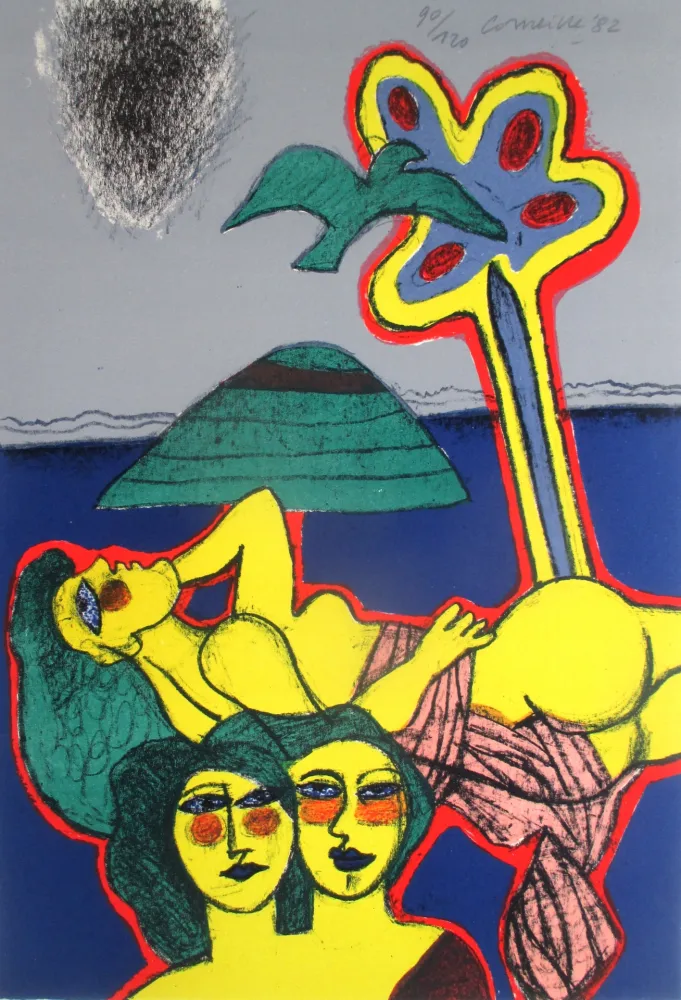 Litografia Corneille - Tropiques