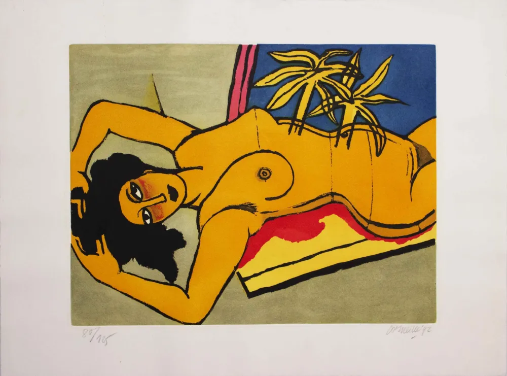 Água-Forte E Água-Tinta Corneille - Untitled