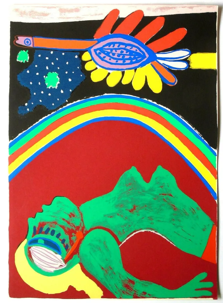 Serigrafia Corneille - Untitled