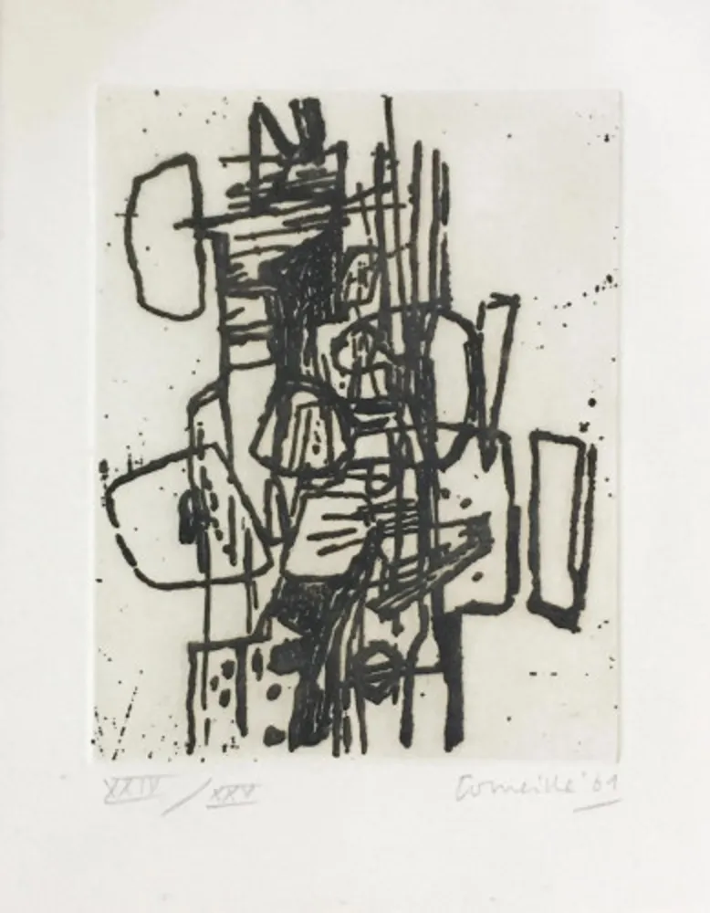 Gravura Corneille - Untitled XIX