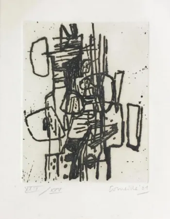 Gravura Corneille - Untitled XIX