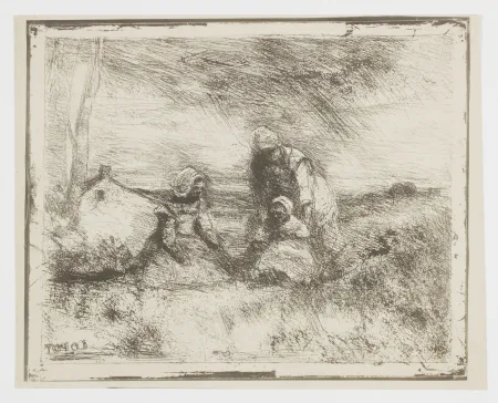 Sem Técnica Corot - La Petite Sœur (The Little Sister)