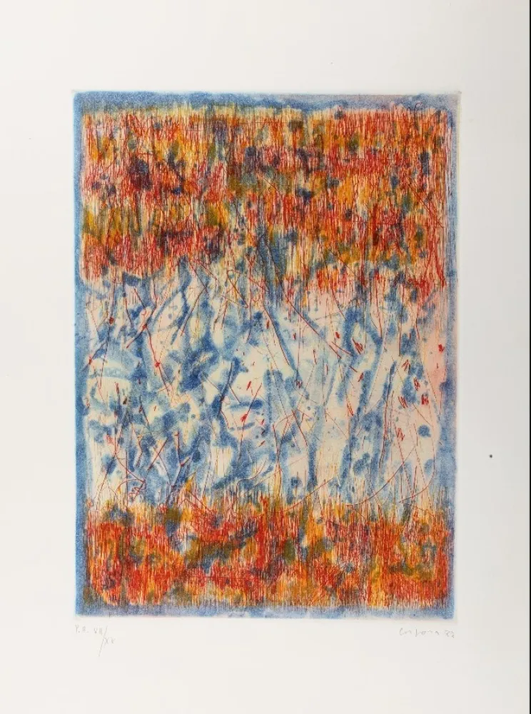 Água-Forte E Água-Tinta Corpora - Omaggio a Mafai