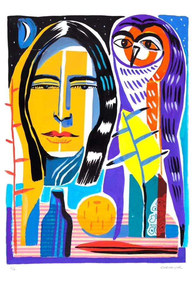 Sem Técnica Corvaisier - EMMA ET LA CHOUETTE