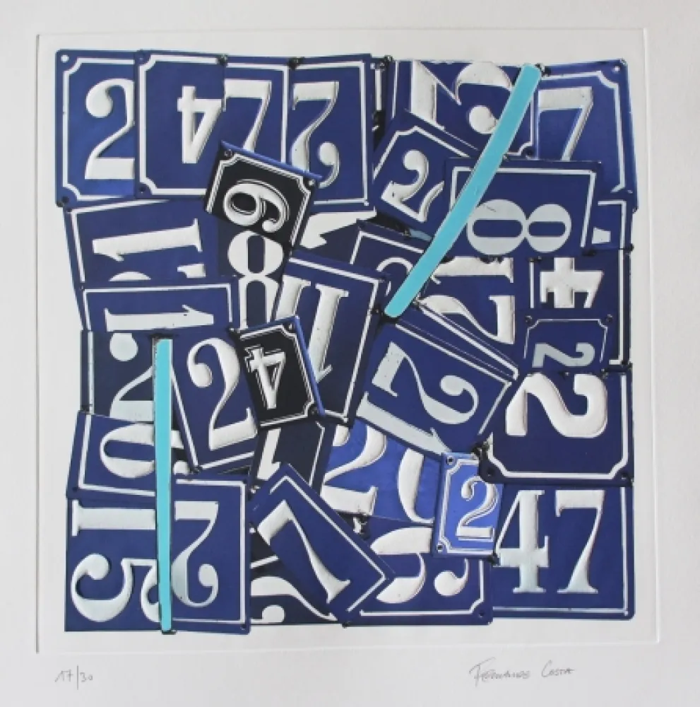 Gravura Costa - Chiffres 