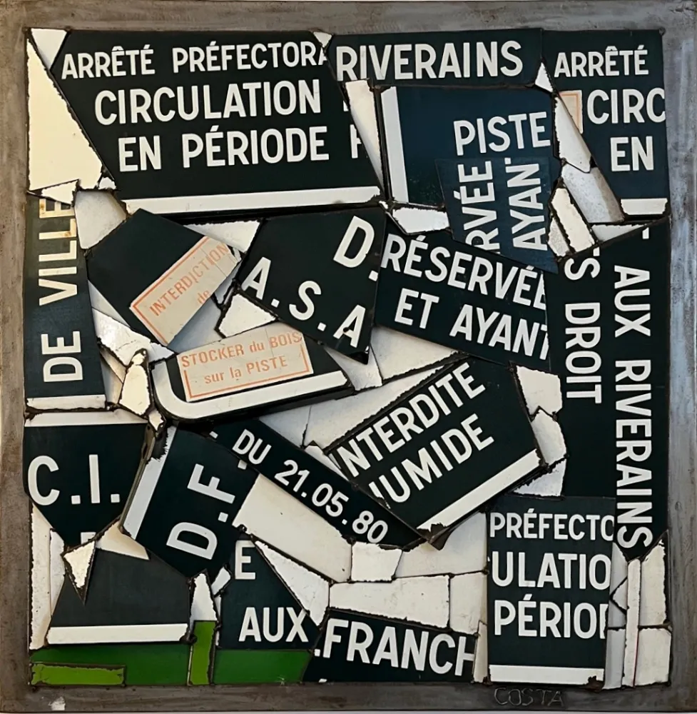 Sem Técnica Costa - Circulation, C. 2005 - Original Artwork!