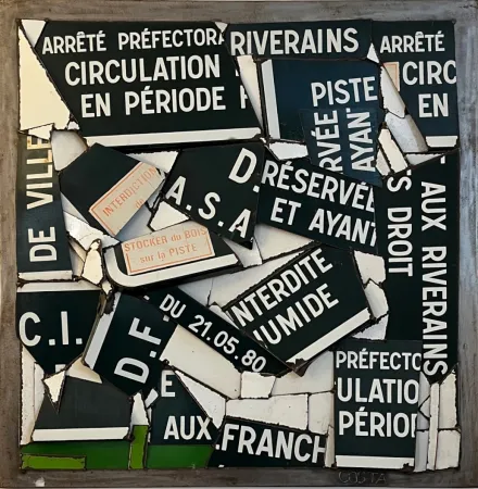 Sem Técnica Costa - Circulation, C. 2005 - Original Artwork!