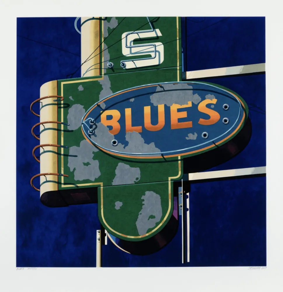 Serigrafia Cottingham - Blues